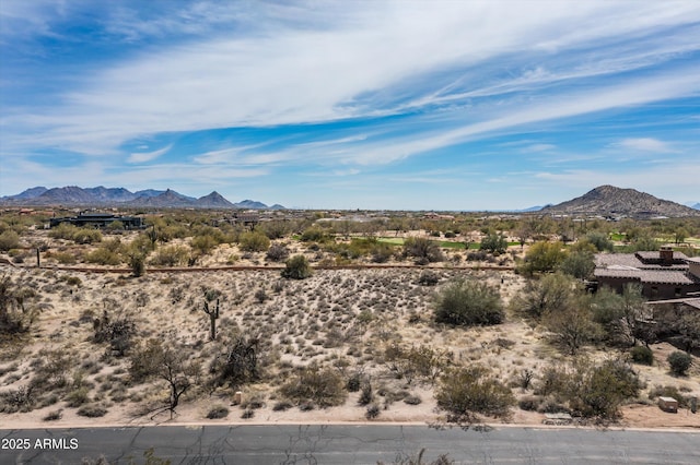 8395 E Leaning Rock Rd Unit 187, Scottsdale, AZ 85266 - mountain view featuring a desert view