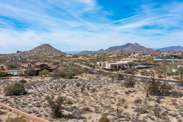 8395 E Leaning Rock Rd Unit 187, Scottsdale, AZ 85266 - mountain view with a residential view