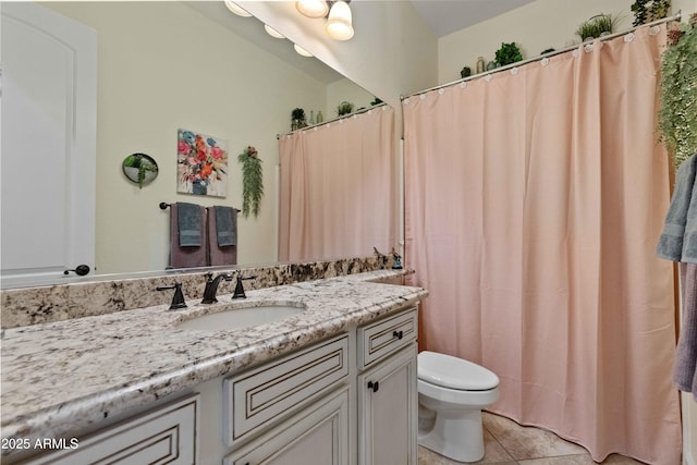 5122 S Miller Pl, Chandler, AZ 85249 - full bath featuring toilet, tile patterned flooring, and vanity