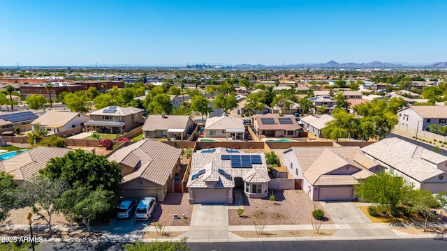 1634 E Harwell Rd, Phoenix, AZ 85042 - aerial view of residential area featuring a mountainous background