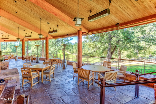 view of patio