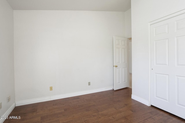 19102 N 91st St, Scottsdale, AZ 85255 - unfurnished bedroom with dark wood finished floors and baseboards