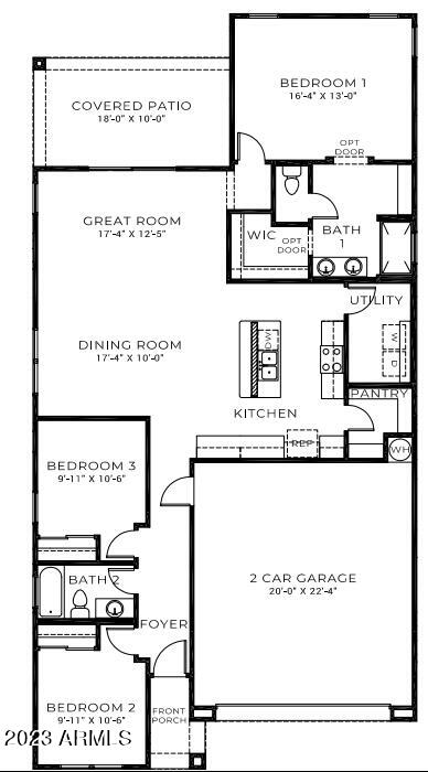 40040 W Agave Rd, Maricopa, AZ 85138 - view of room layout