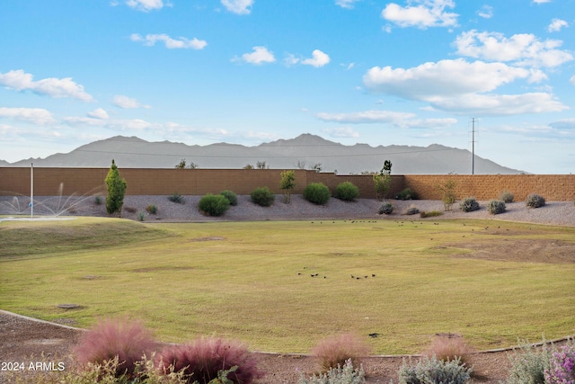 40040 W Agave Rd, Maricopa, AZ 85138 - view of yard with a mountain view