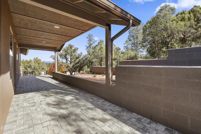 1124 S Sycamore Cir Unit 1, Payson, AZ 85541 - view of patio / terrace