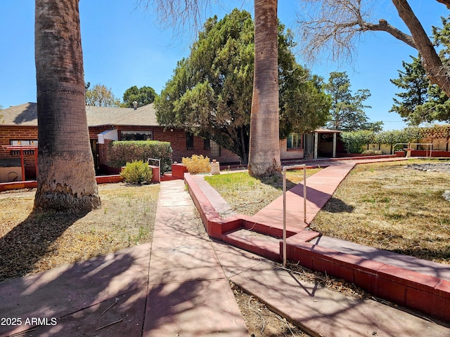 view of yard