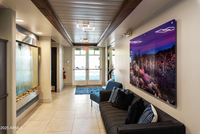 6936 E Snowdon St, Mesa, AZ 85207 - lobby featuring wood ceiling