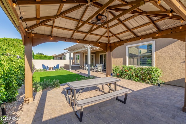 9764 E Thornbush Ave, Mesa, AZ 85212 - view of patio featuring outdoor dining space