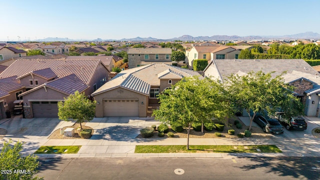 9764 E Thornbush Ave, Mesa, AZ 85212 - aerial view of residential area featuring mountains