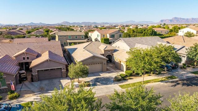 9764 E Thornbush Ave, Mesa, AZ 85212 - aerial view of residential area featuring mountains