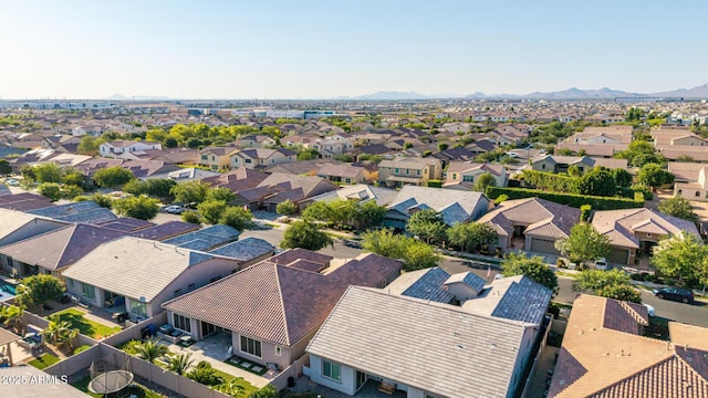 9764 E Thornbush Ave, Mesa, AZ 85212 - aerial perspective of suburban area with a mountainous background