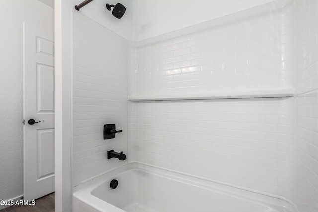 11627 W Green Dr, Youngtown, AZ 85363 - full bath featuring shower / bathtub combination and wood finished floors