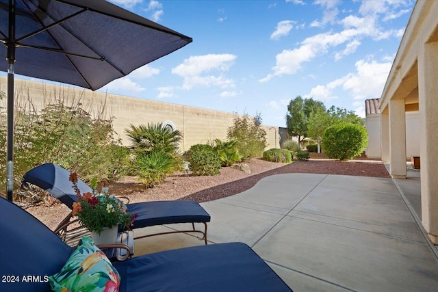 view of patio / terrace