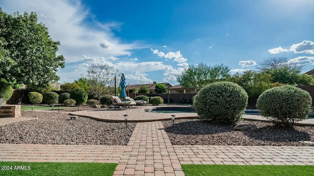 exterior space featuring a patio