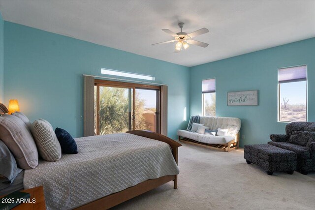 28607 N 152nd St, Scottsdale, AZ 85262 - bedroom featuring carpet flooring and a ceiling fan
