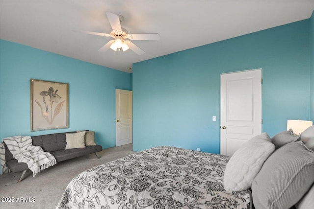28607 N 152nd St, Scottsdale, AZ 85262 - bedroom featuring a ceiling fan and carpet