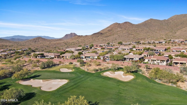 2549 W Shinnecock Way, Anthem, AZ 85086 - view of property location featuring a golf course, nearby suburban area, and a mountainous background