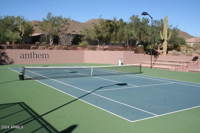 2549 W Shinnecock Way, Anthem, AZ 85086 - view of tennis court with community basketball court