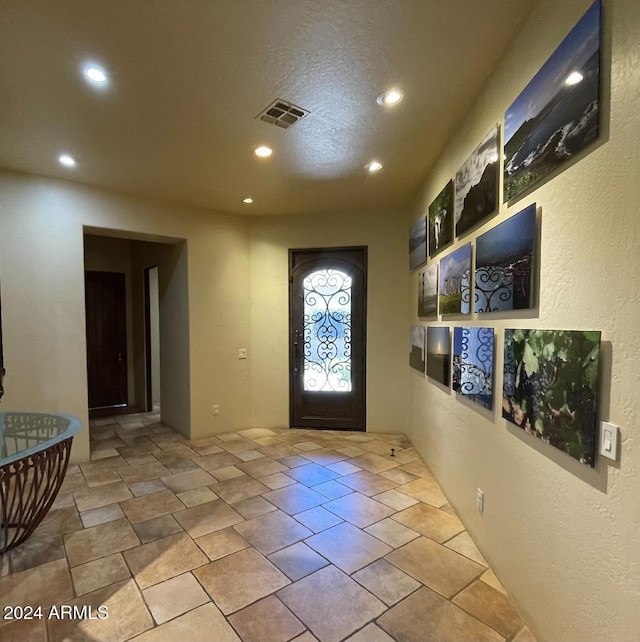 view of entrance foyer