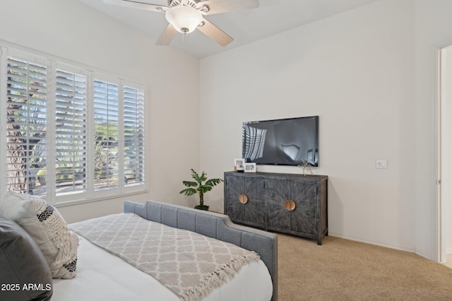 11299 E Greythorn Dr, Scottsdale, AZ 85262 - carpeted bedroom with a ceiling fan