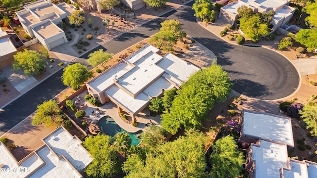 11299 E Greythorn Dr, Scottsdale, AZ 85262 - aerial view of property and surrounding area with a pool