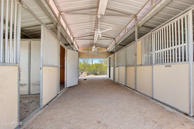 view of stable