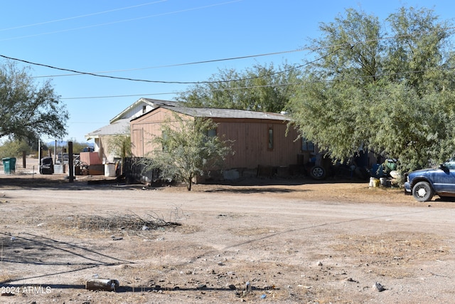 view of property exterior