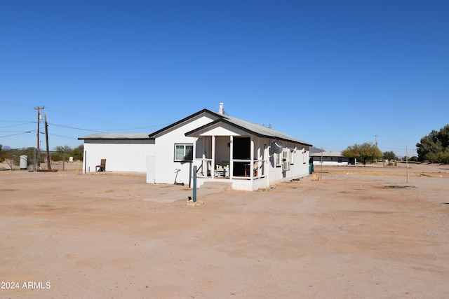 view of rear view of house