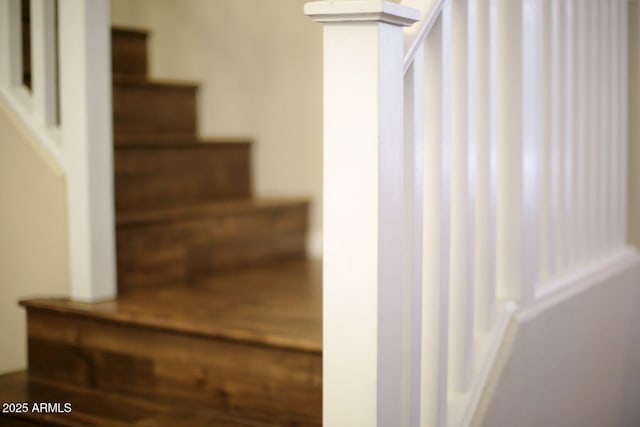 view of stairs