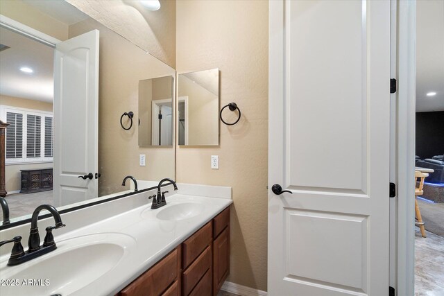3350 S Holguin Way, Chandler, AZ 85248 - bathroom featuring double vanity