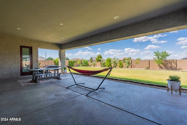 view of patio