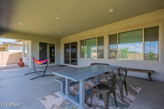 view of patio / terrace