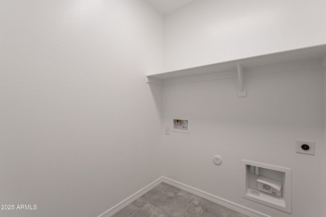 24184 W Gibson Ln, Buckeye, AZ 85326 - laundry area with hookup for a washing machine, electric dryer hookup, and gas dryer hookup