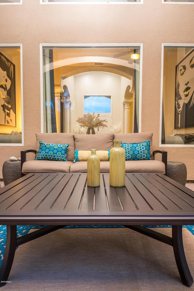 view of patio / terrace featuring outdoor dining area