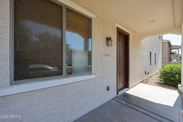 view of property entrance