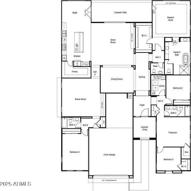 8772 W Brooklite Ln, Peoria, AZ 85383 - home floor plan