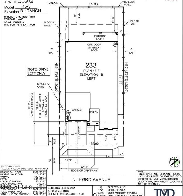 3524 N 103rd Ave, Avondale, AZ 85392 - view of layout