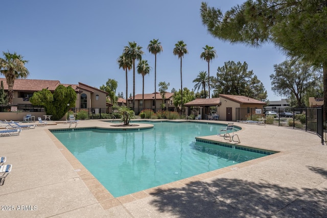 1351 N Pleasant Dr Unit 2011, Chandler, AZ 85225 - community pool featuring a patio area