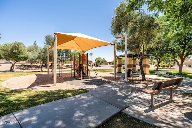 view of community play area