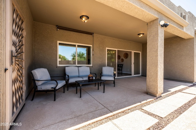 view of patio / terrace with outdoor lounge area