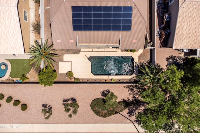 drone / aerial view