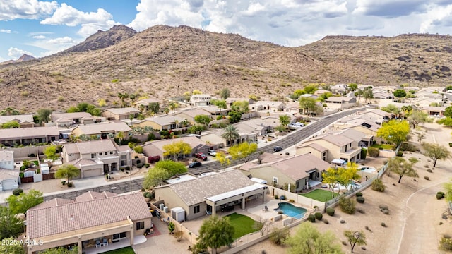 25845 N 44th Ave, Phoenix, AZ 85083 - bird's eye view featuring a residential view and a mountain view