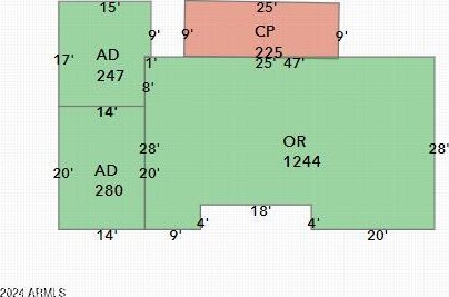 7830 N 17th Ave, Phoenix, AZ 85021 - floor plan / room layout