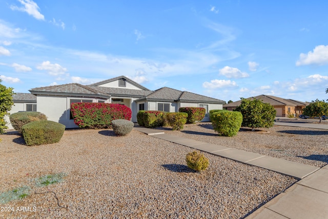 view of ranch-style home