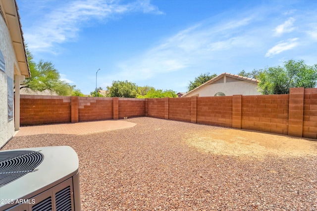 2221 E Union Hills Dr Unit 148, Phoenix, AZ 85024 - fenced backyard with central air condition unit and a patio