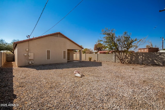 view of rear view of house