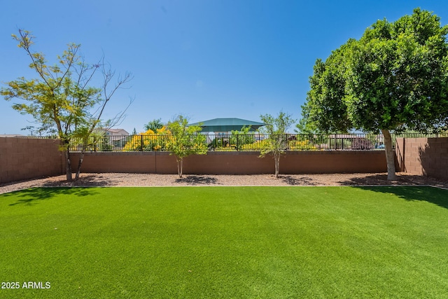 3871 E Harrison St, Gilbert, AZ 85295 - view of yard with a fenced backyard