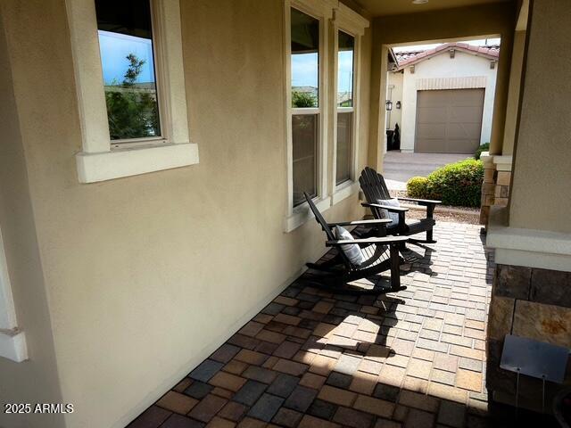 3871 E Harrison St, Gilbert, AZ 85295 - view of patio / terrace with an outdoor structure