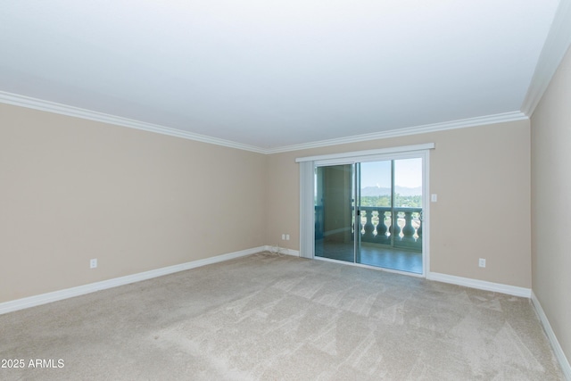 7970 E Camelback Rd Unit 604, Scottsdale, AZ 85251 - empty room with crown molding, light colored carpet, and baseboards