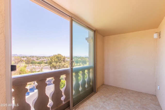 7970 E Camelback Rd Unit 604, Scottsdale, AZ 85251 - balcony featuring a mountain view